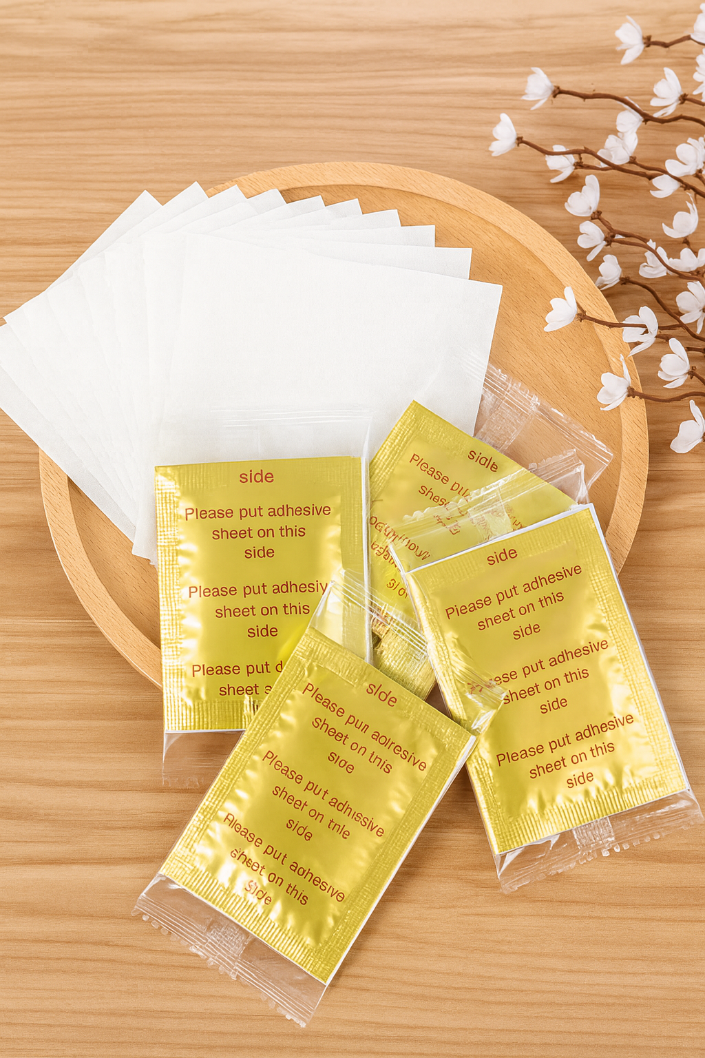 Kinoki™ – 3 x 10 Parches Plantares Japoneses Detox