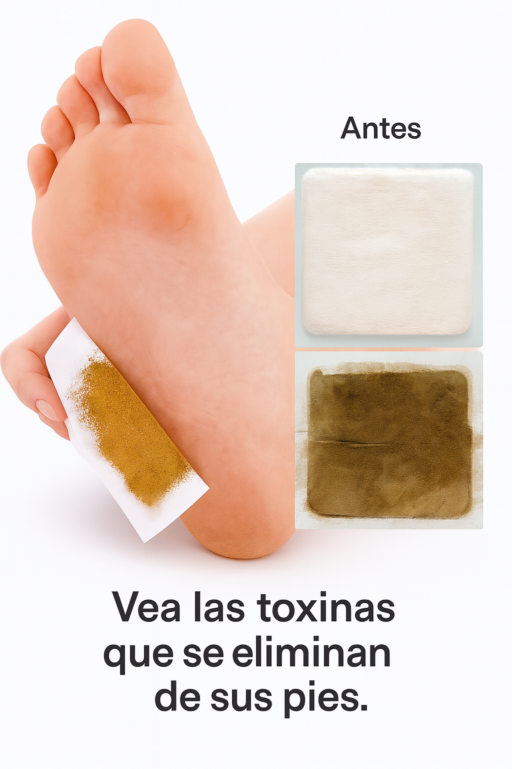 Kinoki™ – 3 x 10 Parches Plantares Japoneses Detox