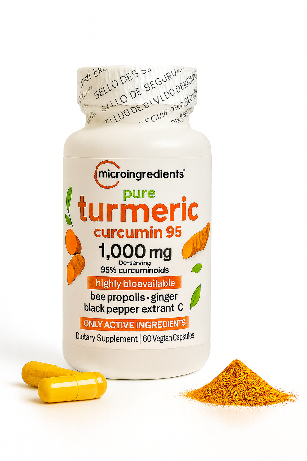 Turmeric® de Microingredients® - Alivia el dolor crónico en 7 días.
