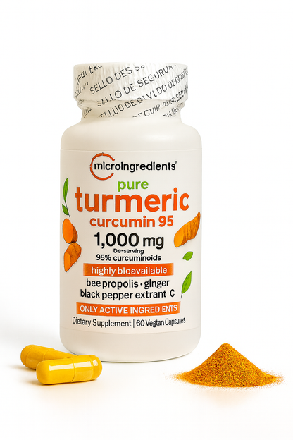 Turmeric® de Microingredients® - Alivia el dolor crónico en 7 días.