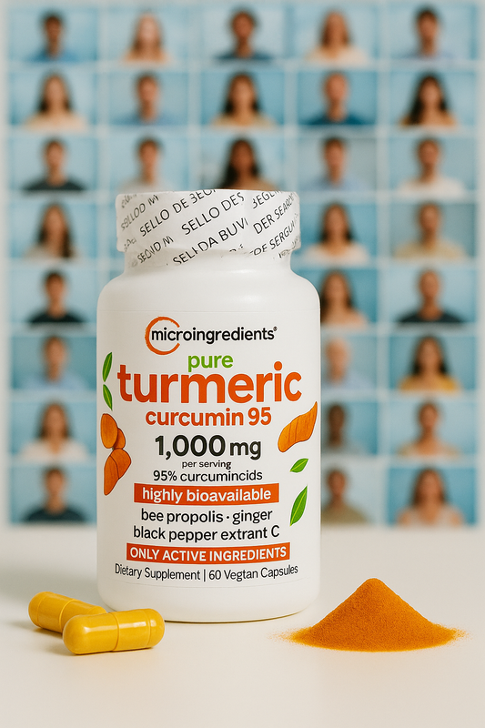 Turmeric® de Microingredients® - Alivia el dolor crónico en 7 días.
