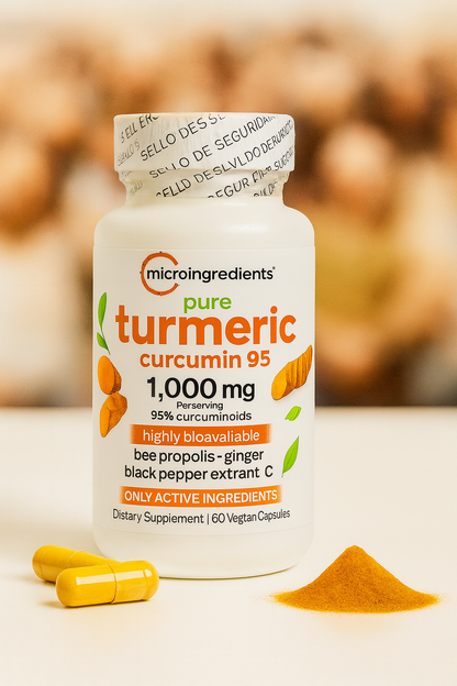 Turmeric® de Microingredients® - Alivia el dolor crónico en 7 días.