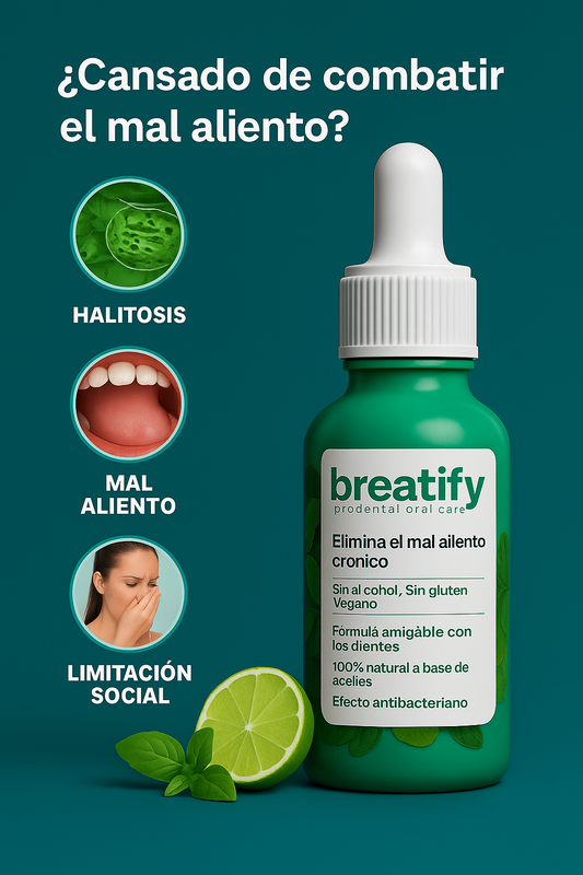 Breatify™ - Gotas contra el mal aliento